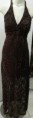 Vestido social frente unica